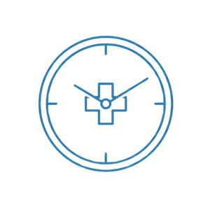 20–40 min procedure